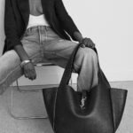 Saint Laurent YSL Le 5 A 7 Bea In Grained Leather - Image 2