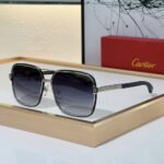 Cartier Metal Side Color Matching Aviator Sunglasses Top quality - Image 3