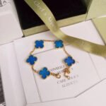 Van Cleef&Arpels VCA alhambra Bracelet Blue agate