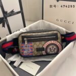 Gucci Canvas & Leather Waist bag - Image 5