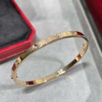 Cartier LOVE bracelet  brushed finish - Image 15