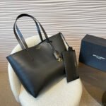 Saint Laurent YSL  Tote Leather Handbag Shoulder Bag - Image 2