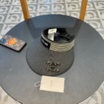 Ceiline Empty Top Hat UV Protection Large Brim Sunhat - Image 4