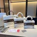 Dior Shearling Book Tote Medium Large Size - Image 3