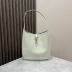 SAINT LAURENT YSL Le 5 à 7 Leather Shoulder Bag - Image 8