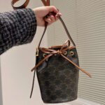 Celine Triomphe Drawstring Bag - Image 3