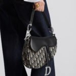 Dior Saddle Bag with Strap - Image 2