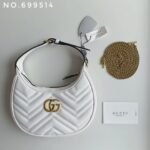 Gucci Marmnt Half Moon Shoulder Bag - Image 3