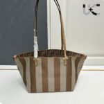 Fendi Reversible shopper in Pequin striped  Bag - Image 2