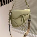 Dior Saddle Bag Matte Leather Shoulder Bag - Image 15