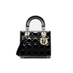 Dior Small Lady Bag – Lacquered Calfskin - Image 3