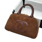 Chanel Vintage Suede Bag
