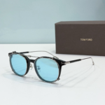 Tom Ford Round Metal Thin Frame Sunglasses Top Quality - Image 7