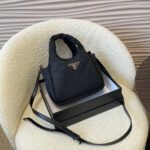 Prada Soft Lined Re Nylon Mini Handbag - Image 3
