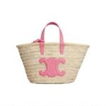 Celine Woven Basket Bag - Image 4