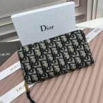 Dior Long Zippered Wallet - Image 4