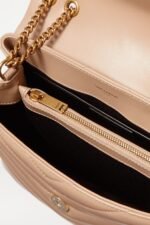 SAINT LAURENT Loulou small quilted leather shoulder bag beige - Image 5