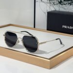 Prada Fully Transparent  sunglasses Top quality - Image 5