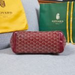 Goyard artois bag burgundy - Image 4