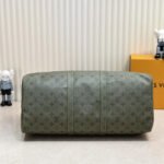 Louis Vuitton Military Green Kepall45 Travel Bag - Image 5