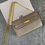 Hermes Kelly Chain Purse Bag - Image 11