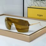 Fendi Aviator Rimless Sunglasses Top quality