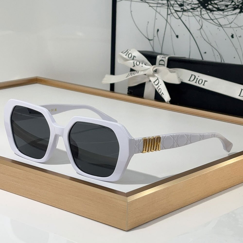 Dior Mirror Leg Logo Acetate Fibre sunglasses   Top quality
