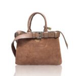 Prada Suede Buckle bag