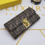 FENDI FF Long Wallet