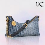 DIOR Oblique Star Hobo Denim Bag