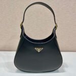 PRADA Calfskin Hobo Bag Shoulder Bag - Image 3