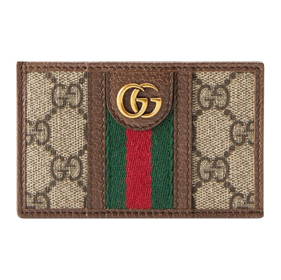 Gucci Unisex GG Card Holder