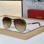 Cartier Aviator Metal Sunglasses Top quality - Image 5