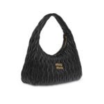 MIU MIU Wander matelassé hobo bag Mini&Small