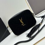 Sait Laurent YSL Suede Camera Bag - Image 4