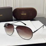Tom Ford Thin Frame Metal Sunglasses Top Quality - Image 3
