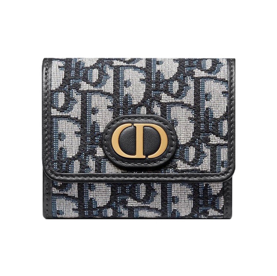 Dior 30 Montaigne Three Fold Wallet