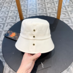 Saint Laurent YSL Collapsible Stylish Breathable Bucket Hat Sunhat - Image 5