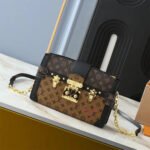 Louis Vuitton LV Trunk Clutch Box Bag Clutch Shoulder Crossbody Bag - Image 3