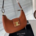 Celine Triomphe Canvas&Leather hand shoulder bag - Image 5