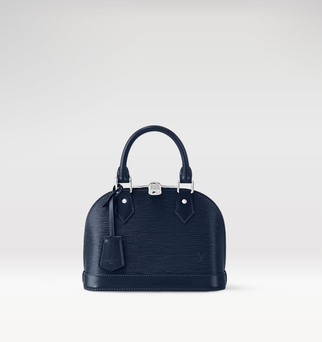 Louis Vuitton Alma BB 2way bag Epi Leather Indigo