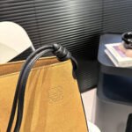 LOEWE Suede Tote Bag - Image 8