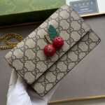 Gucci Cherry Chain Bag& Cherry Wallet - Image 5
