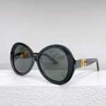 DOLCE & GABBAN DG Mirror leg Hollowed out Logo Sunglasses Top quality