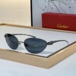Cartier  Metal Cutout Frame  Sunglasses Top quality - Image 2