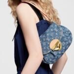 Louis Vuitton LV Sunset Denim Handbag - Image 2