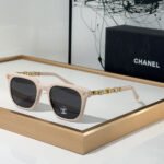 Chanel  Mirror leg With Drill Sunglasses Top quality - Image 3