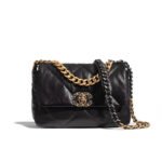 CHANEL 19 Flap Bag Small&Medium Chain Strap Shoulder Bag