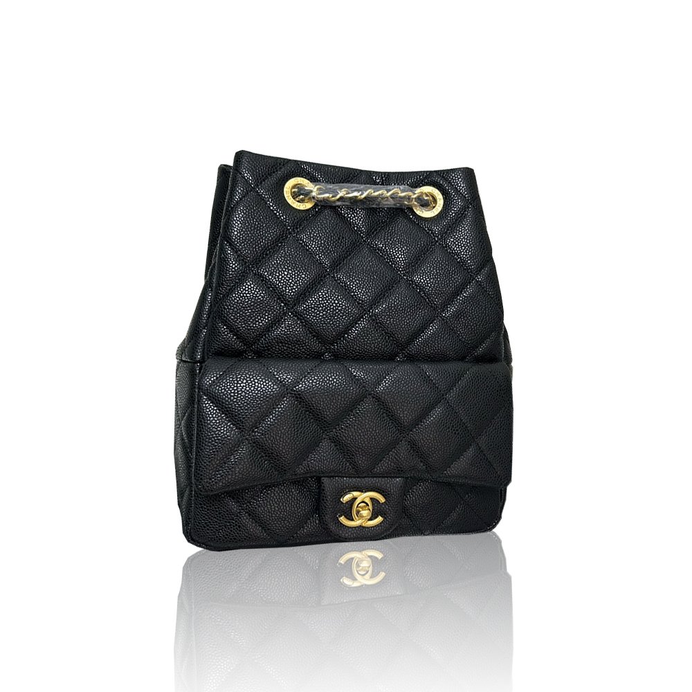 Chanel   Cowhide Bucket Bag