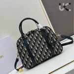 Dior Canvas Bowling Handbag
